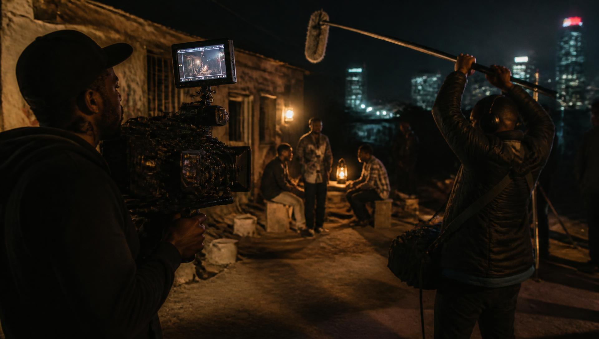 Second unit, night shoot